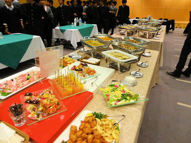 出張ケータリングオリジナル謝恩会・保護者会・父母会ビュッフェパーティープラン #4