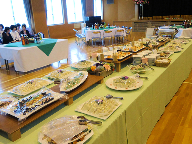 出張ケータリングオリジナル謝恩会・保護者会・父母会ビュッフェパーティープラン #1