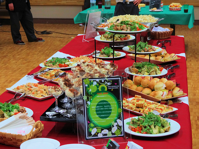 出張ケータリングオリジナル謝恩会・保護者会・父母会ビュッフェパーティープラン #2